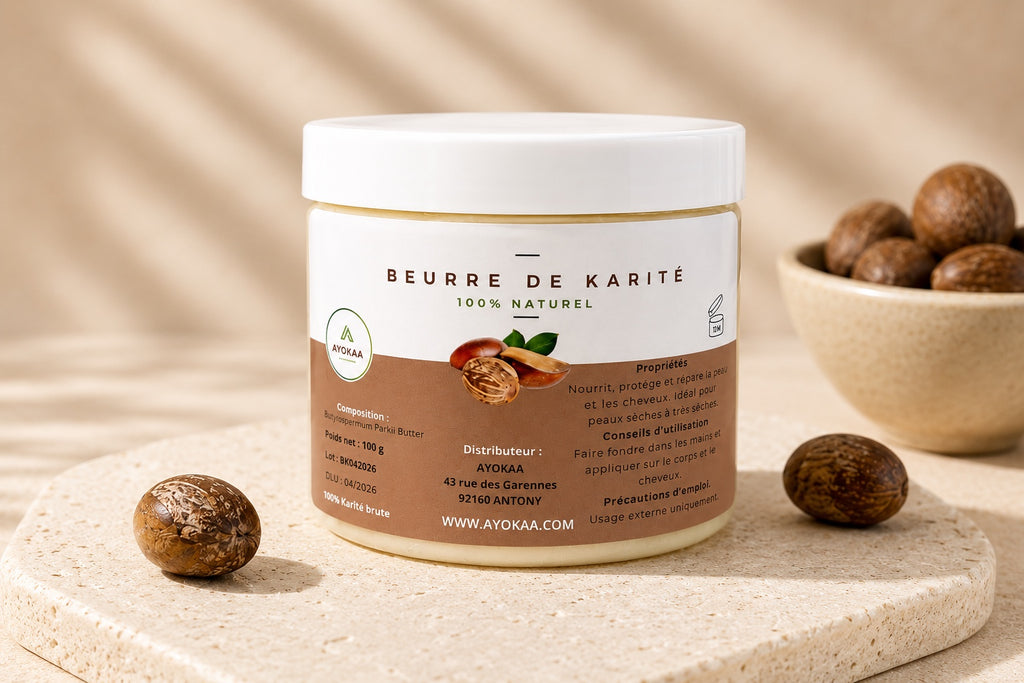Beurre de karité 100% naturel