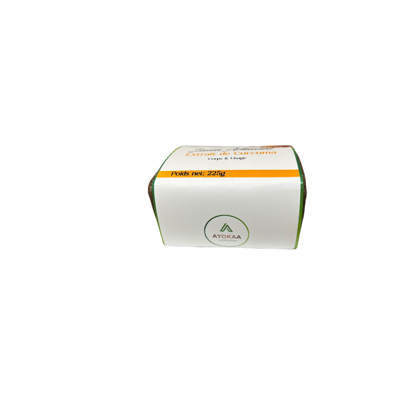 Savon artisanal au Curcuma